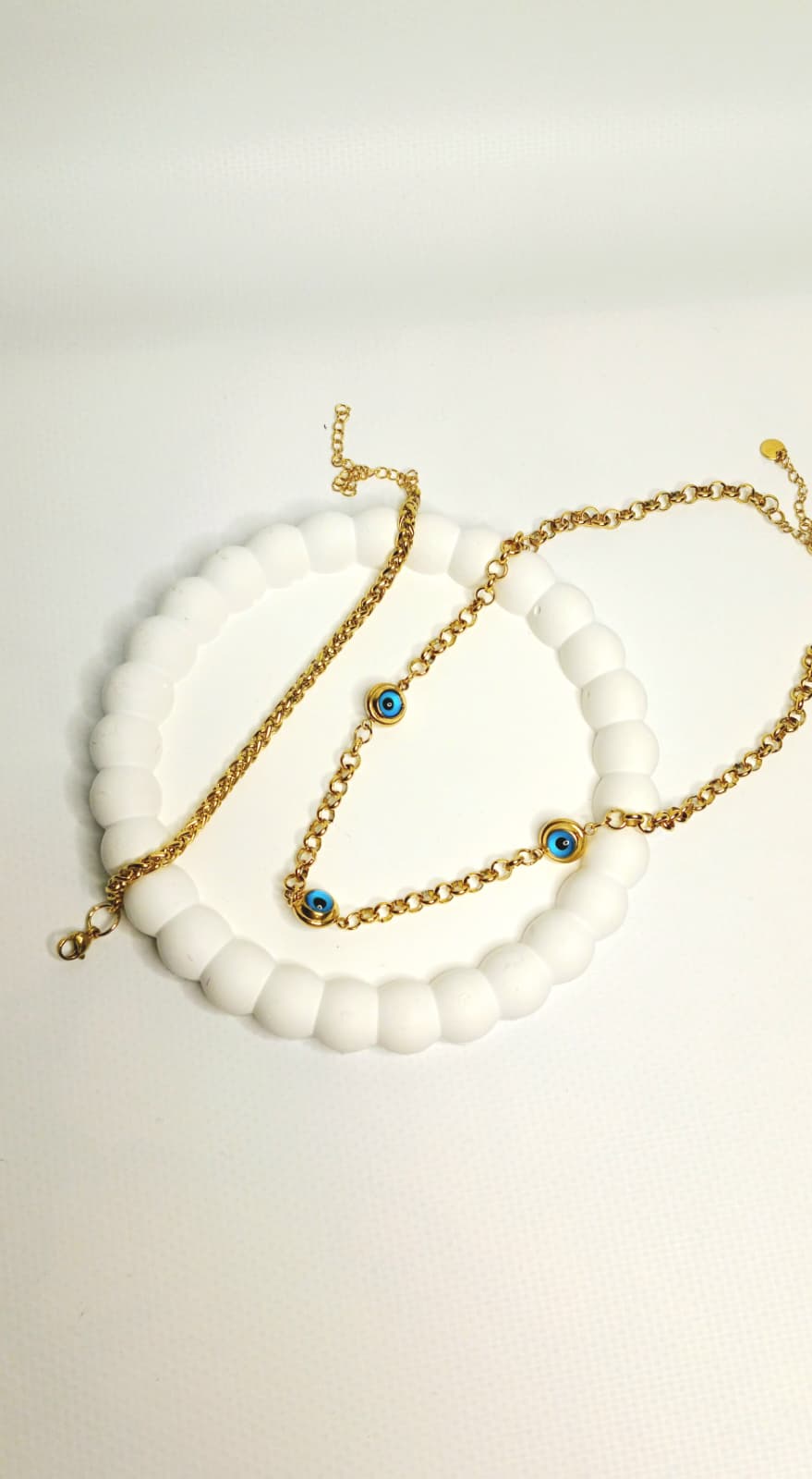 nazar boncuklu ikisi set